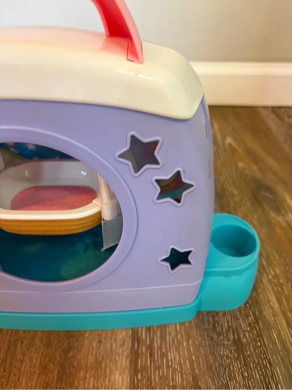Fisher Price Little People Cuddle & Play Nursery Portable Playset as is